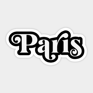 Paris French Lover France Travler Sticker